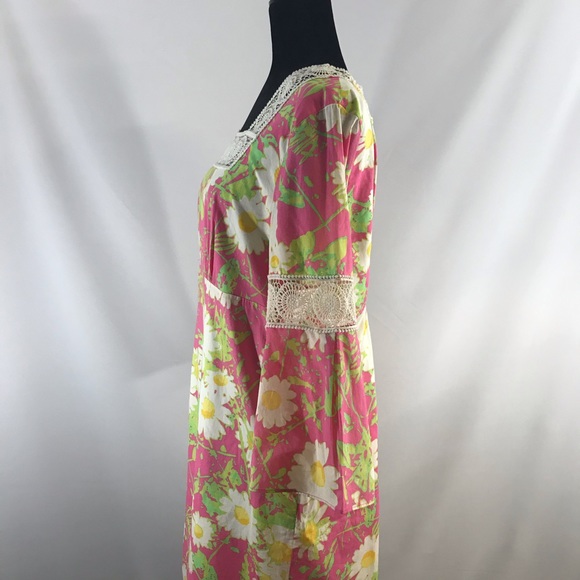 LILLY PULITZER Empire Pink Daisy dress - Picture 6 of 16